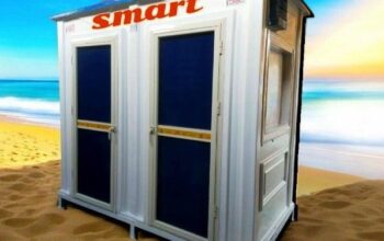 مصنع حمامات متنقلة فيبر جلاس – سمارت