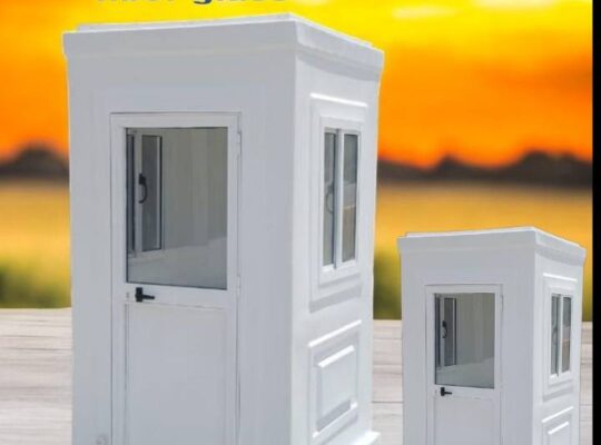 كشك حارس امن فيبر جلاس