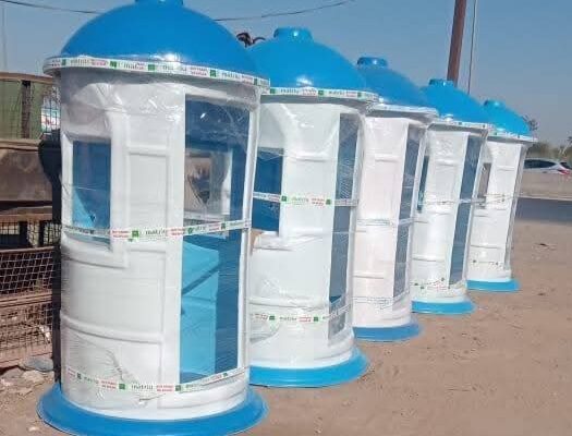 كشك حراسة للبيع – الابداع للفيبر جلاس